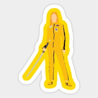 Beatrix Kiddo Sticker